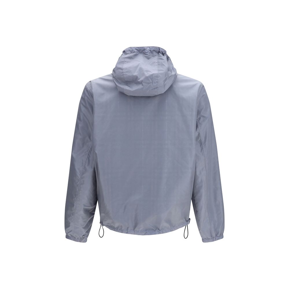 Burberry Blue Polyester Coat