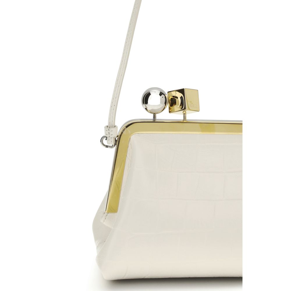 Jacquemus White Lamb Ovis Aries Aries Shoulder Bag