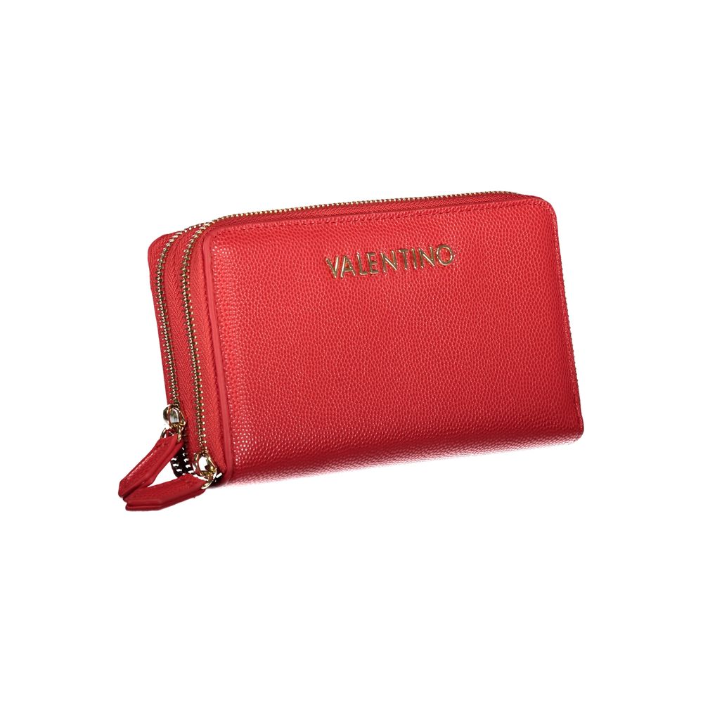 Mario Valentino Red Polyethylene Wallet