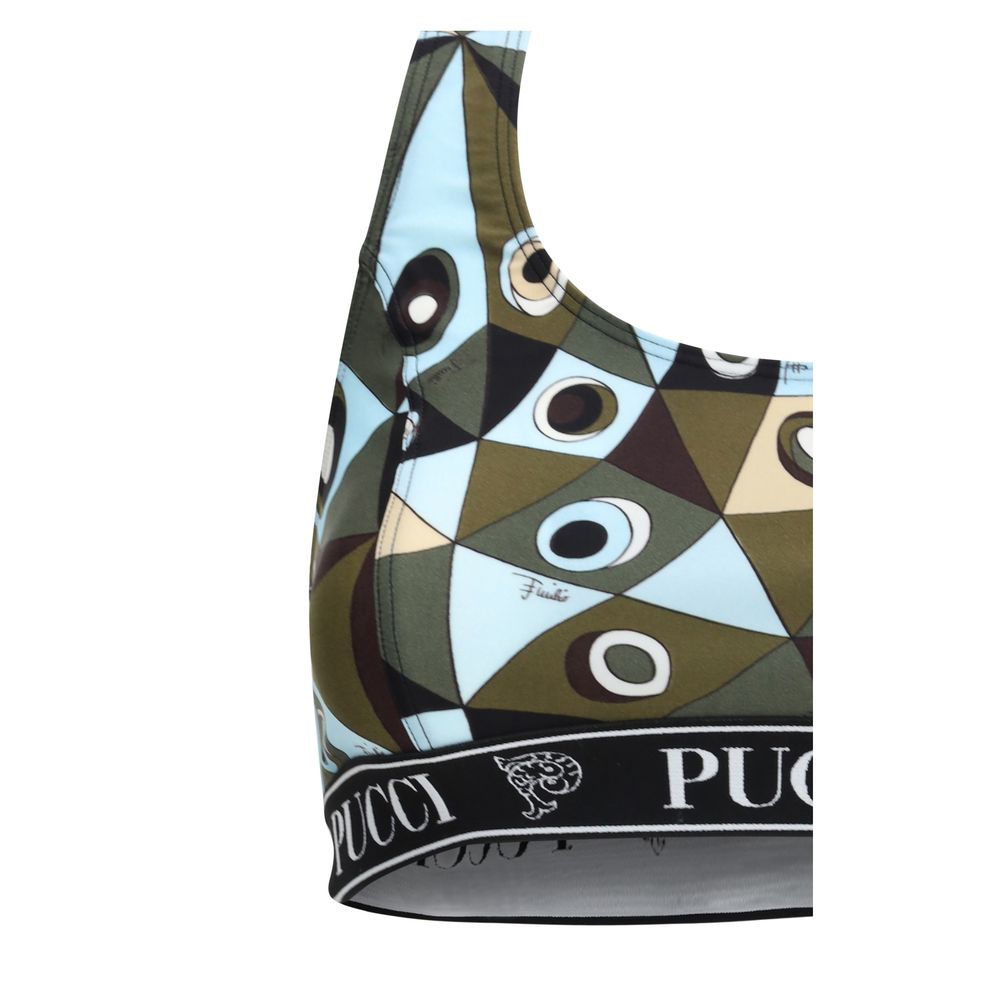 Emilio Pucci Bicolor Polyamide Top