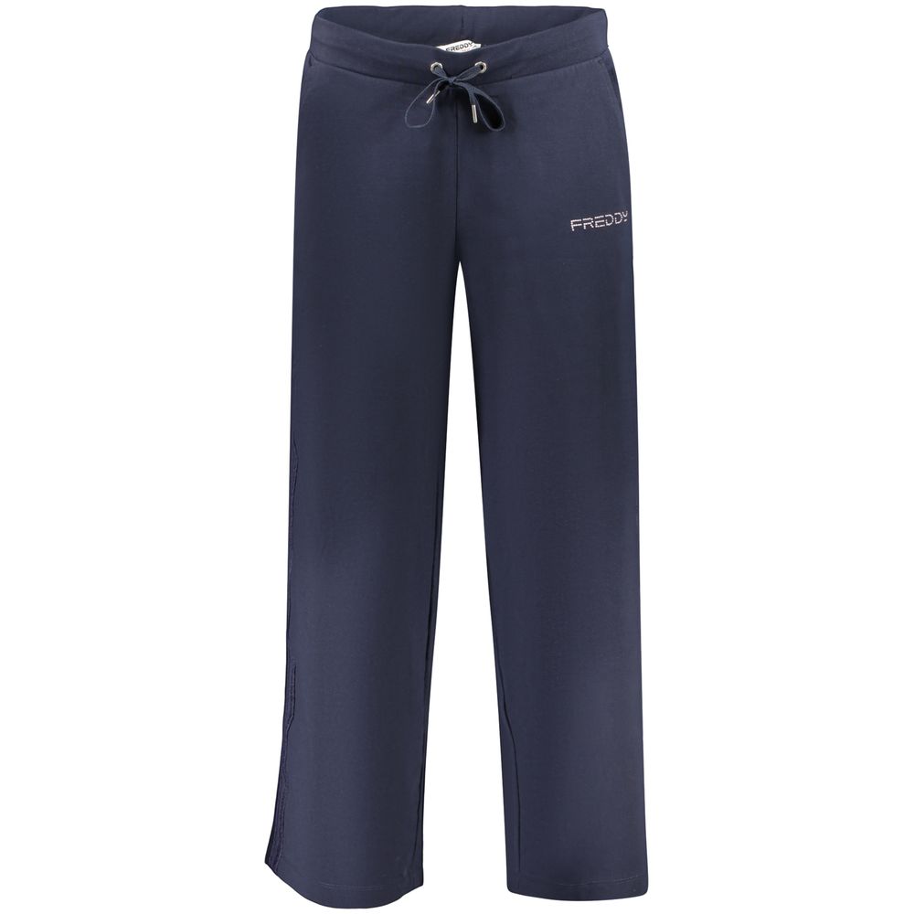 Freddy Blue Cotton Joggers (Workout Pants)