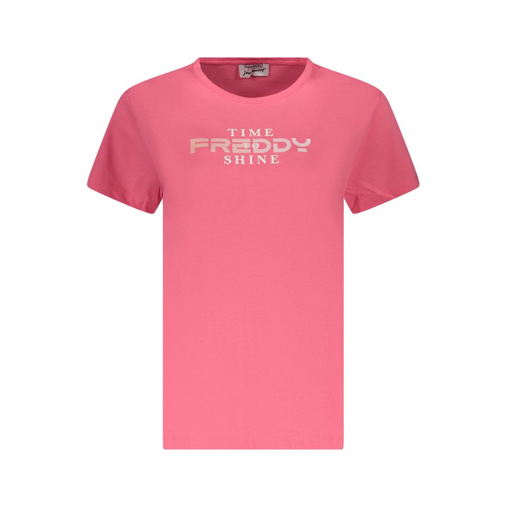 Freddy Pink Cotton T-Shirt