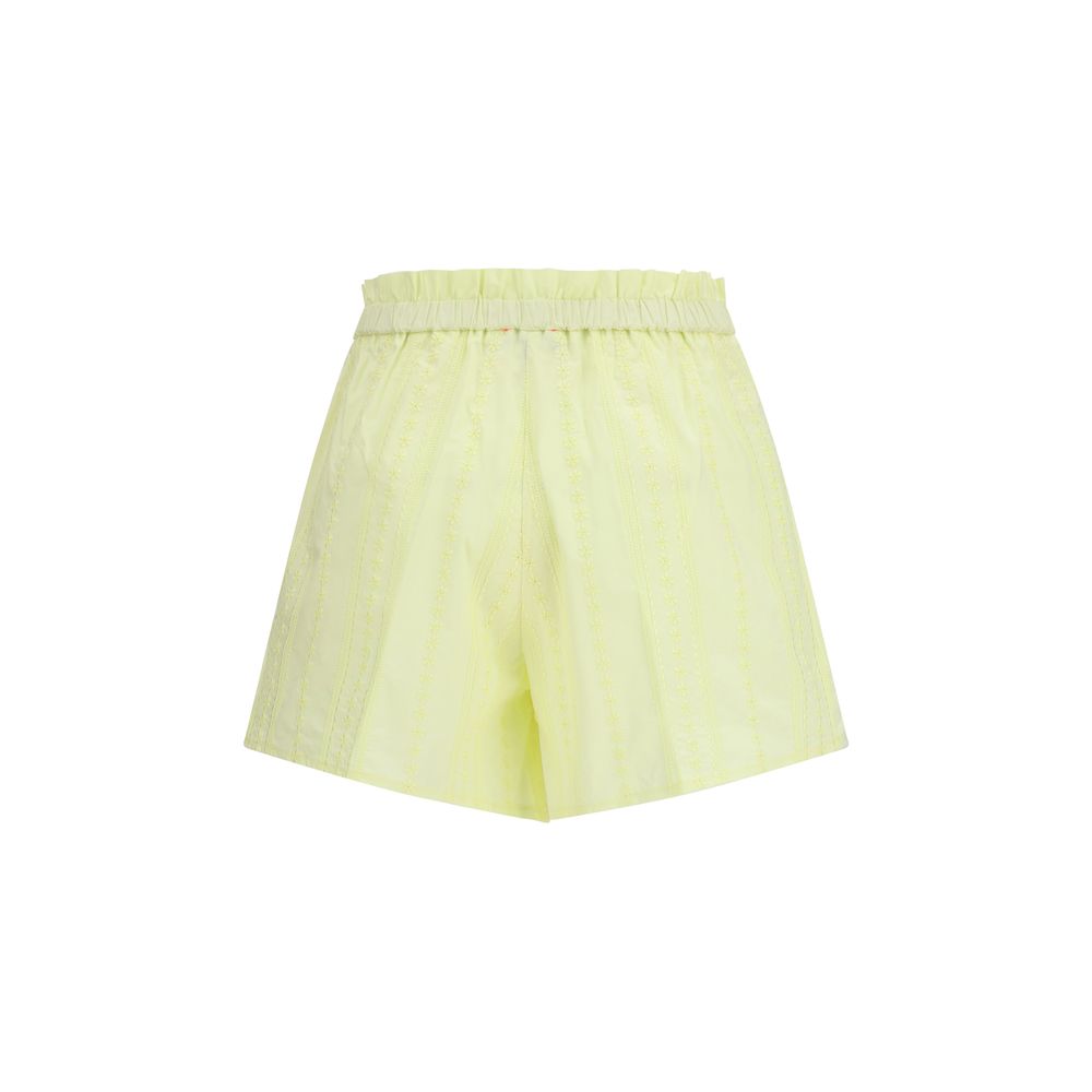 Forte_Forte Bicolor Cotton Shorts