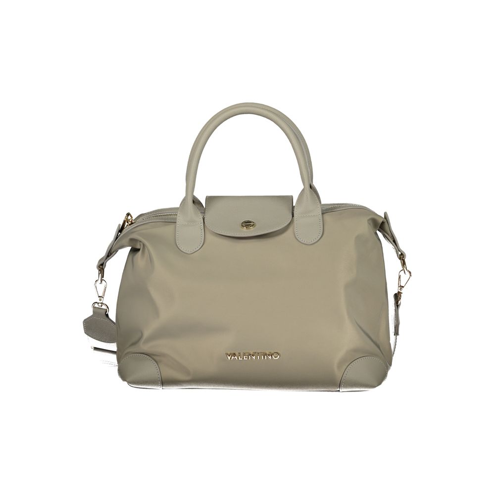Mario Valentino Gray Polyethylene Handbag