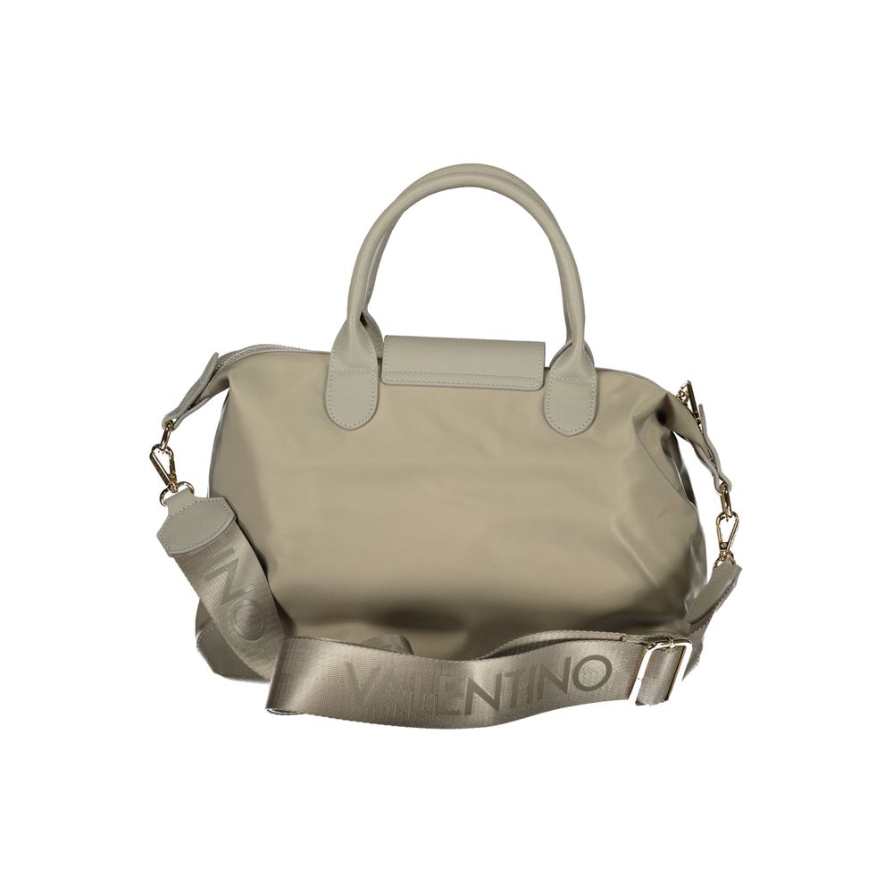 Mario Valentino Gray Polyethylene Handbag