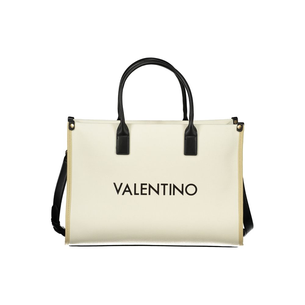 Mario Valentino Beige Polyethylene Handbag