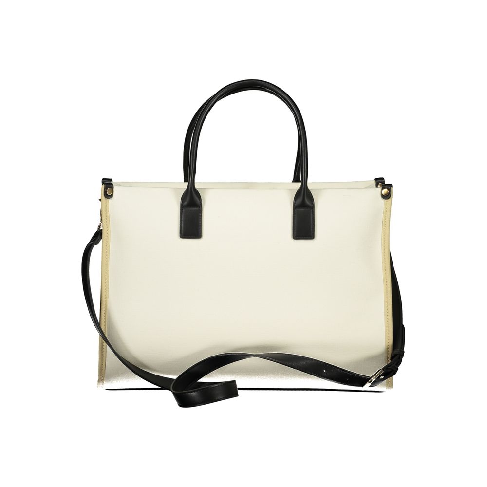 Mario Valentino Beige Polyethylene Handbag
