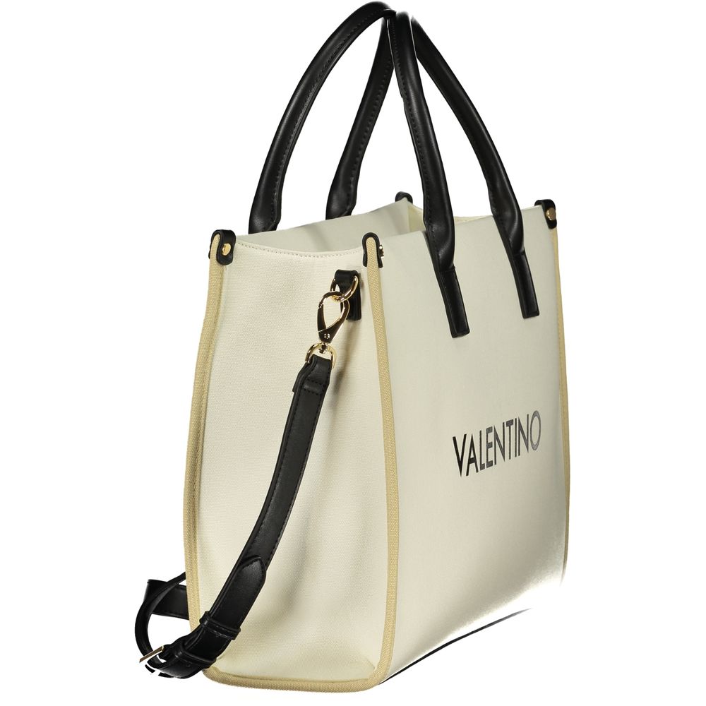 Mario Valentino Beige Polyethylene Handbag