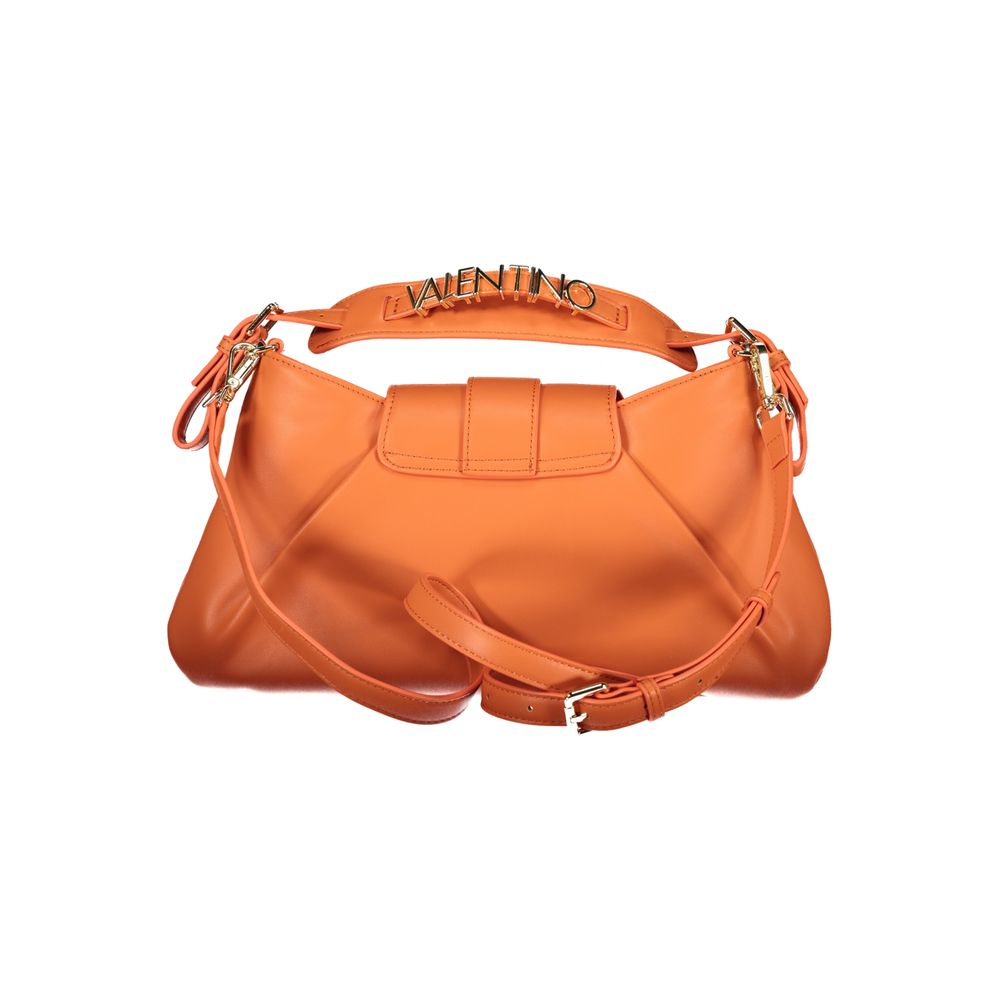 Mario Valentino Orange Polyethylene Handbag