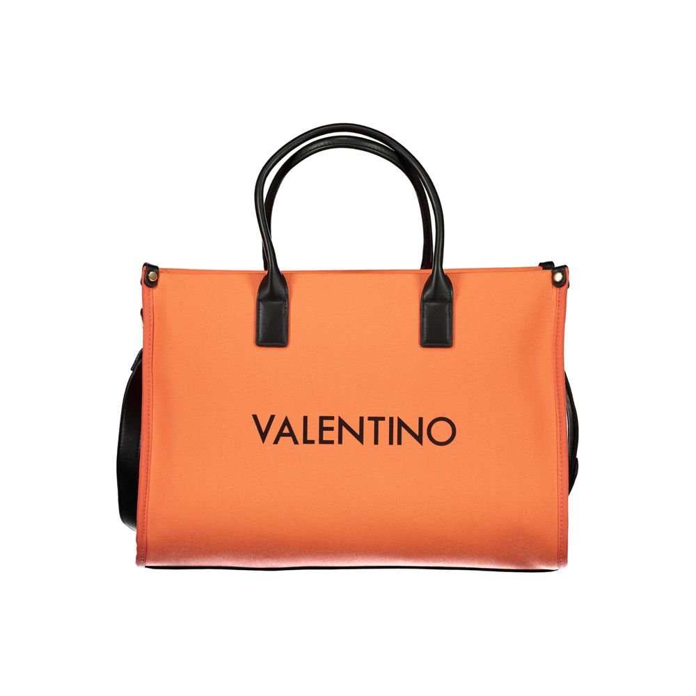 Mario Valentino Orange Polyethylene Handbag