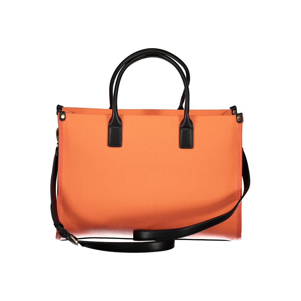 Mario Valentino Orange Polyethylene Handbag
