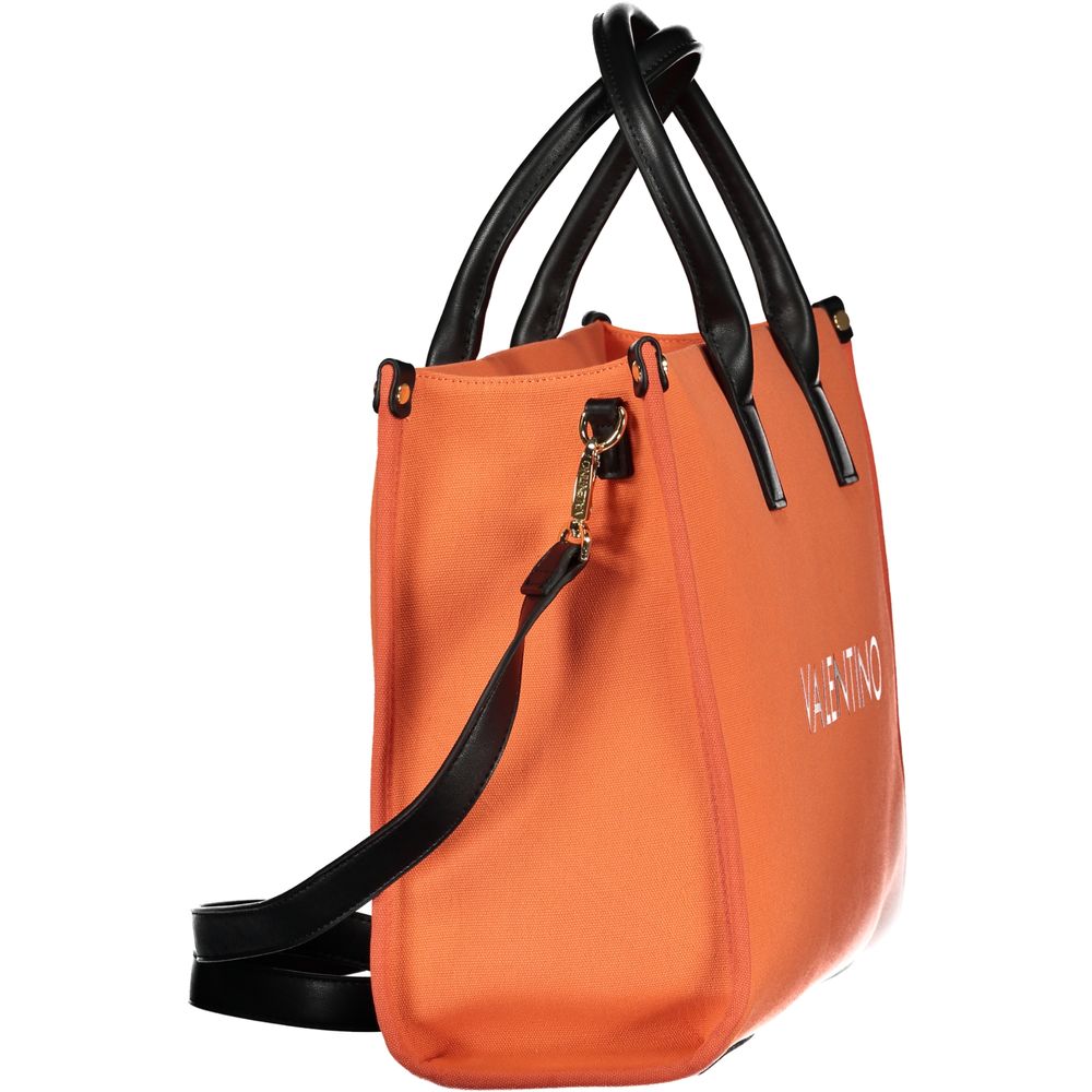 Mario Valentino Orange Polyethylene Handbag