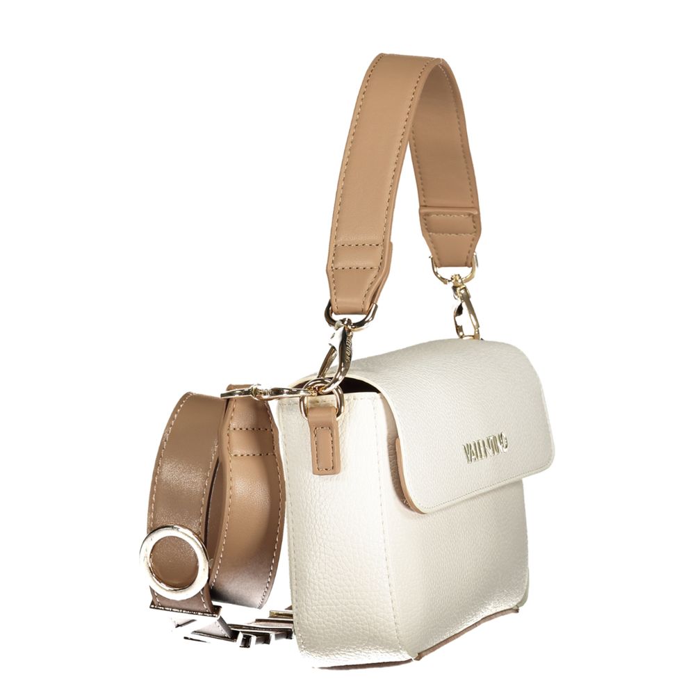 Mario Valentino White Polyethylene Handbag