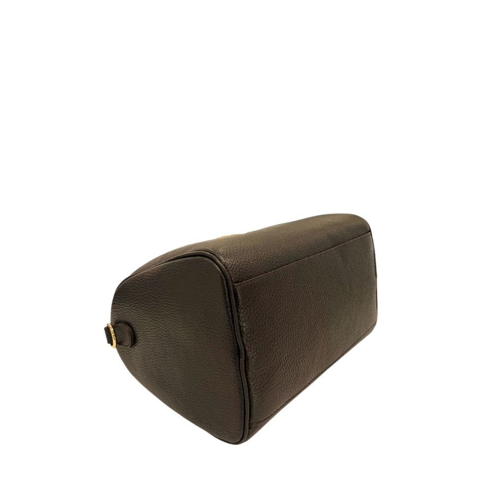 Baldinini Trend Brown Cowhide Shoulder Bag