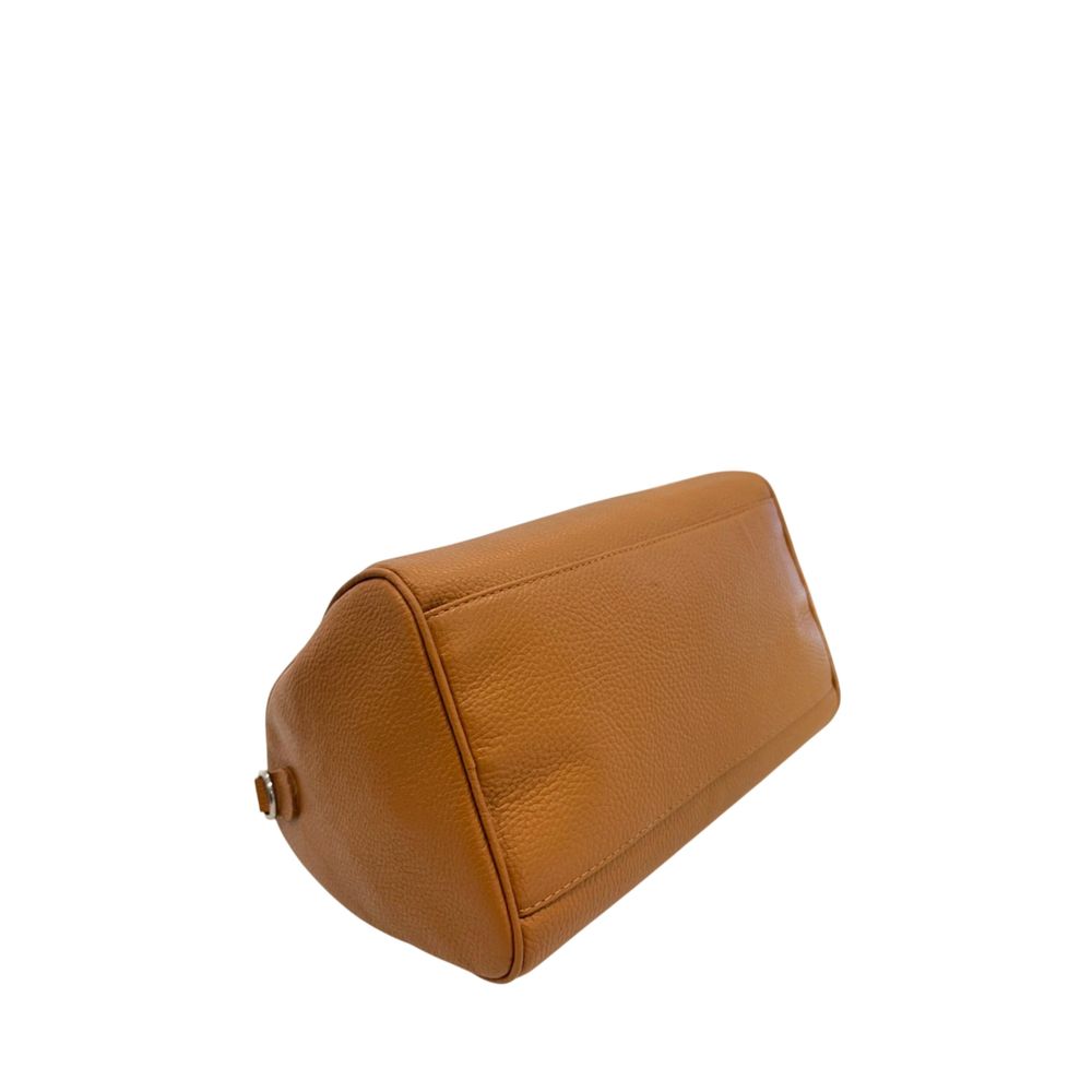 Baldinini Trend Brown Cowhide Shoulder Bag