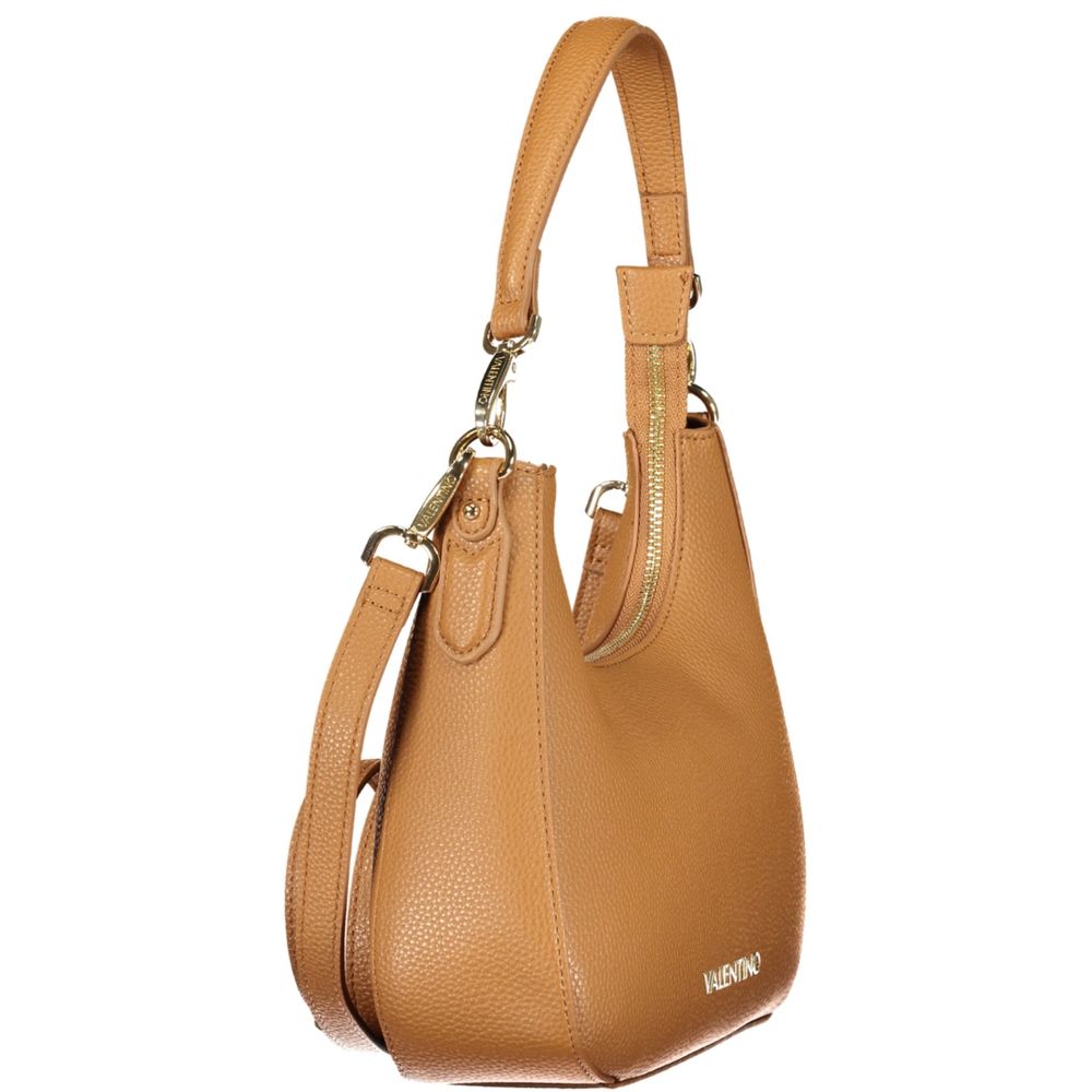 Mario Valentino Brown Polyurethane Women's Bag