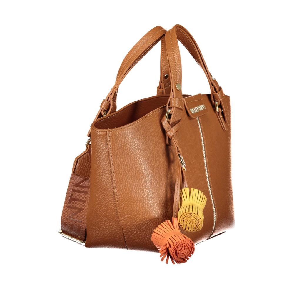 Mario Valentino Brown Polyurethane Womens Bag