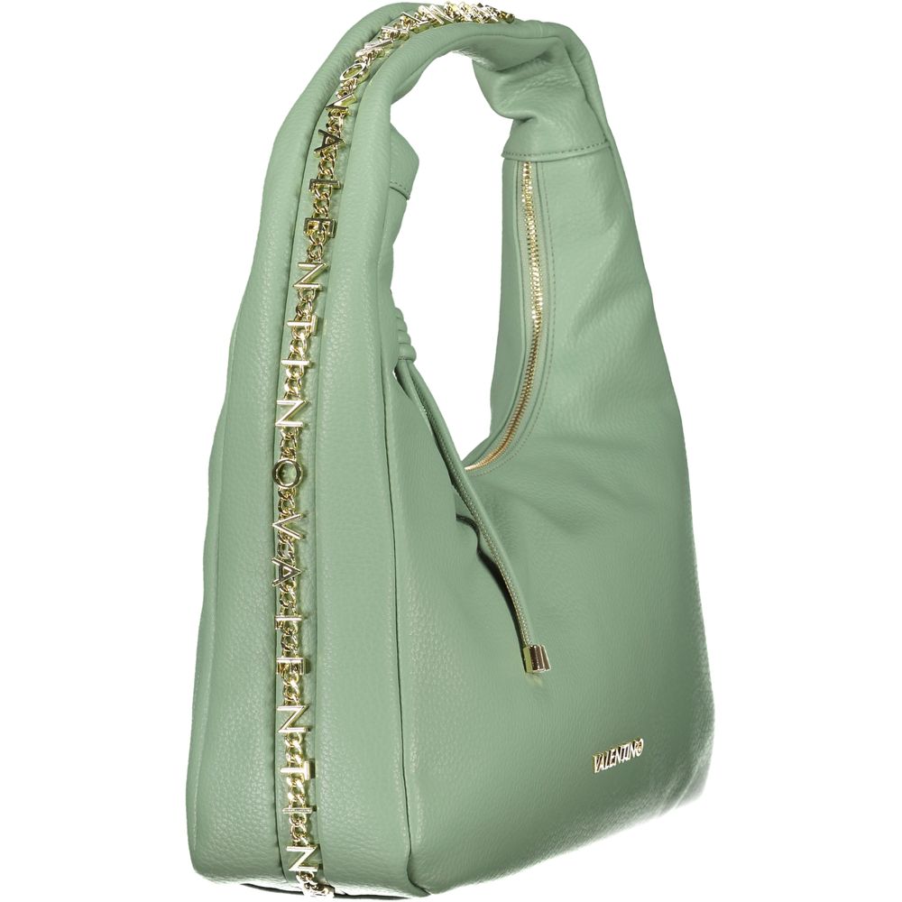 Mario Valentino Green Polyethylene Handbag