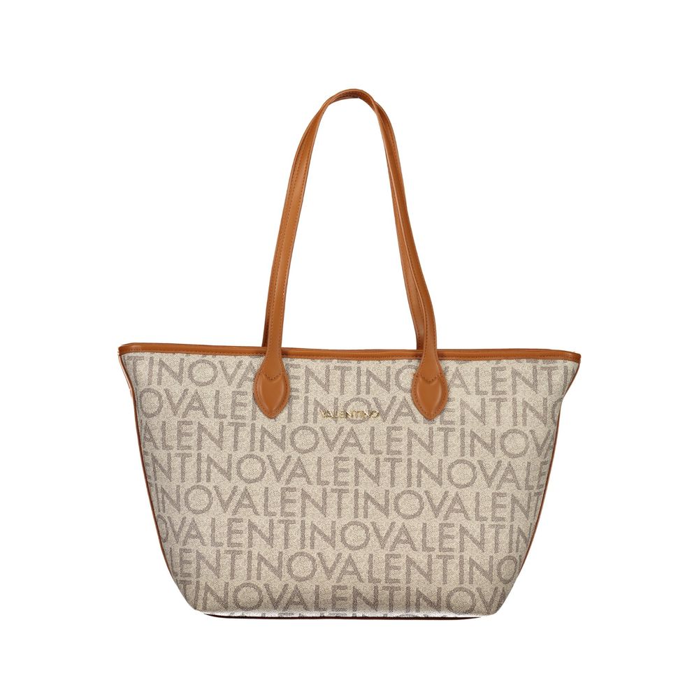 Mario Valentino Beige Polyethylene Handbag