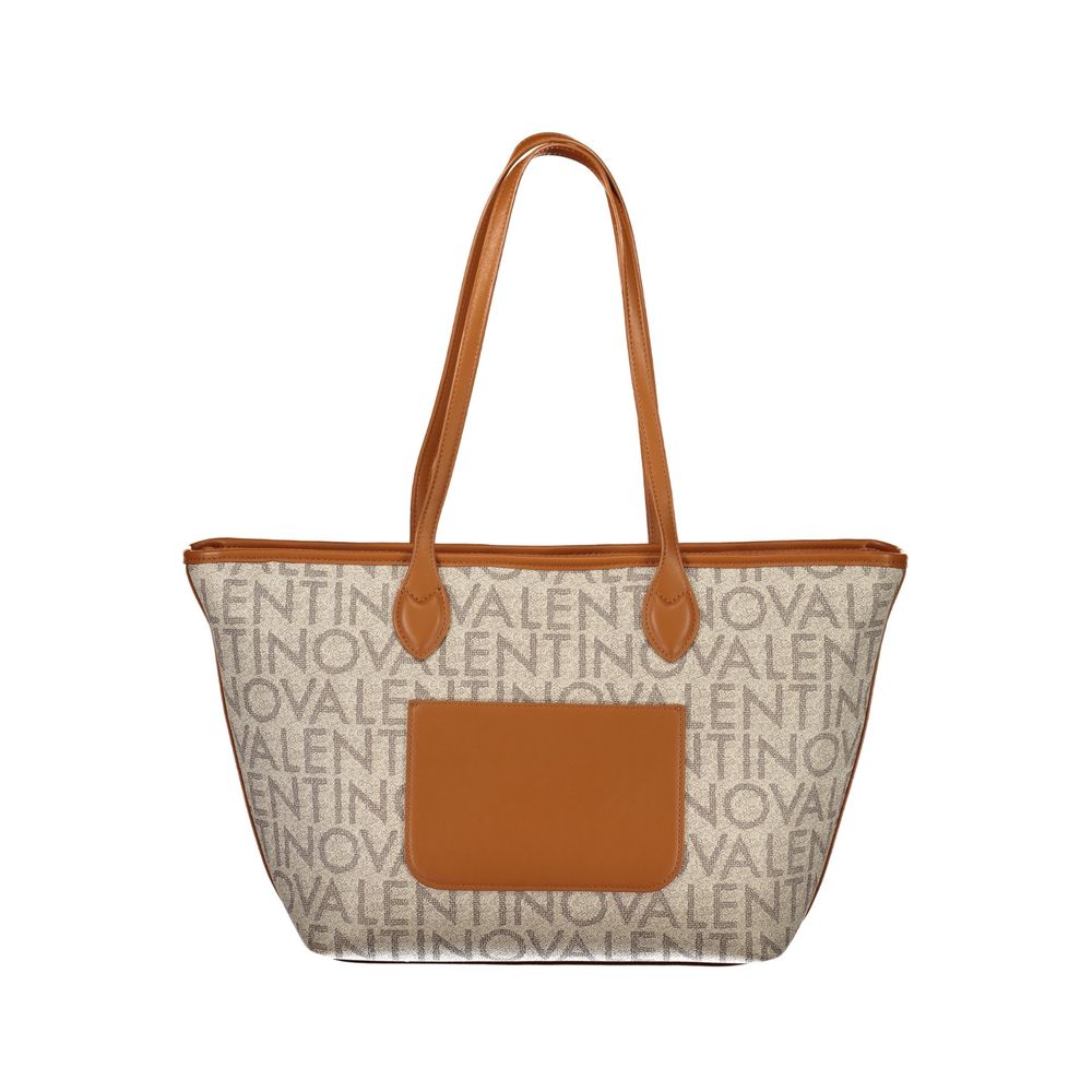 Mario Valentino Beige Polyethylene Handbag