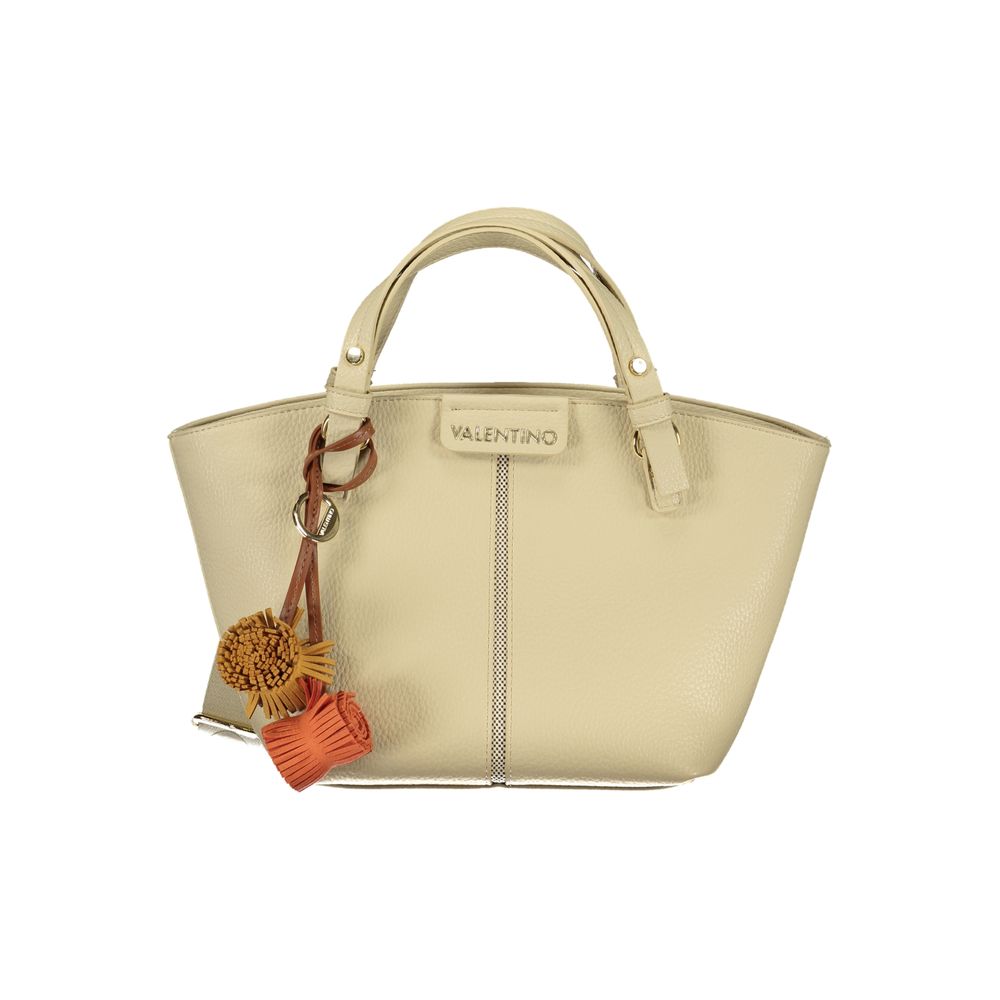 Mario Valentino Beige Polyethylene Handbag