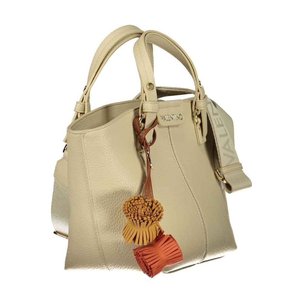 Mario Valentino Beige Polyethylene Handbag