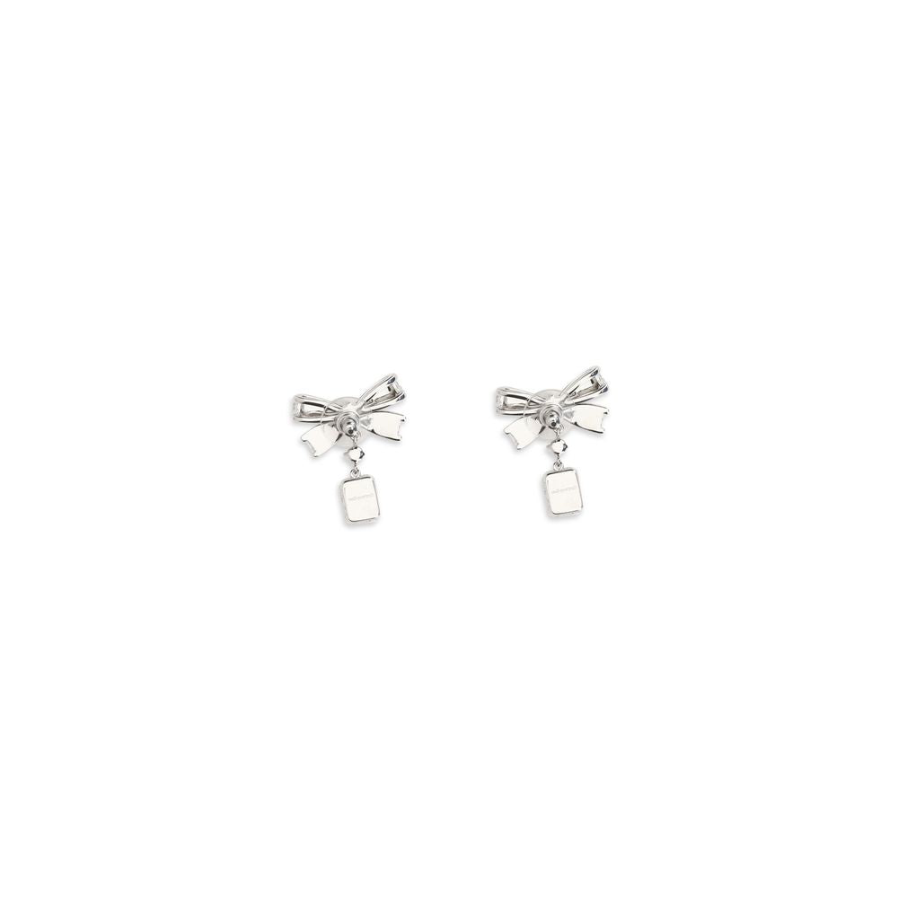 Self-Portrait Silver Brass Earrings