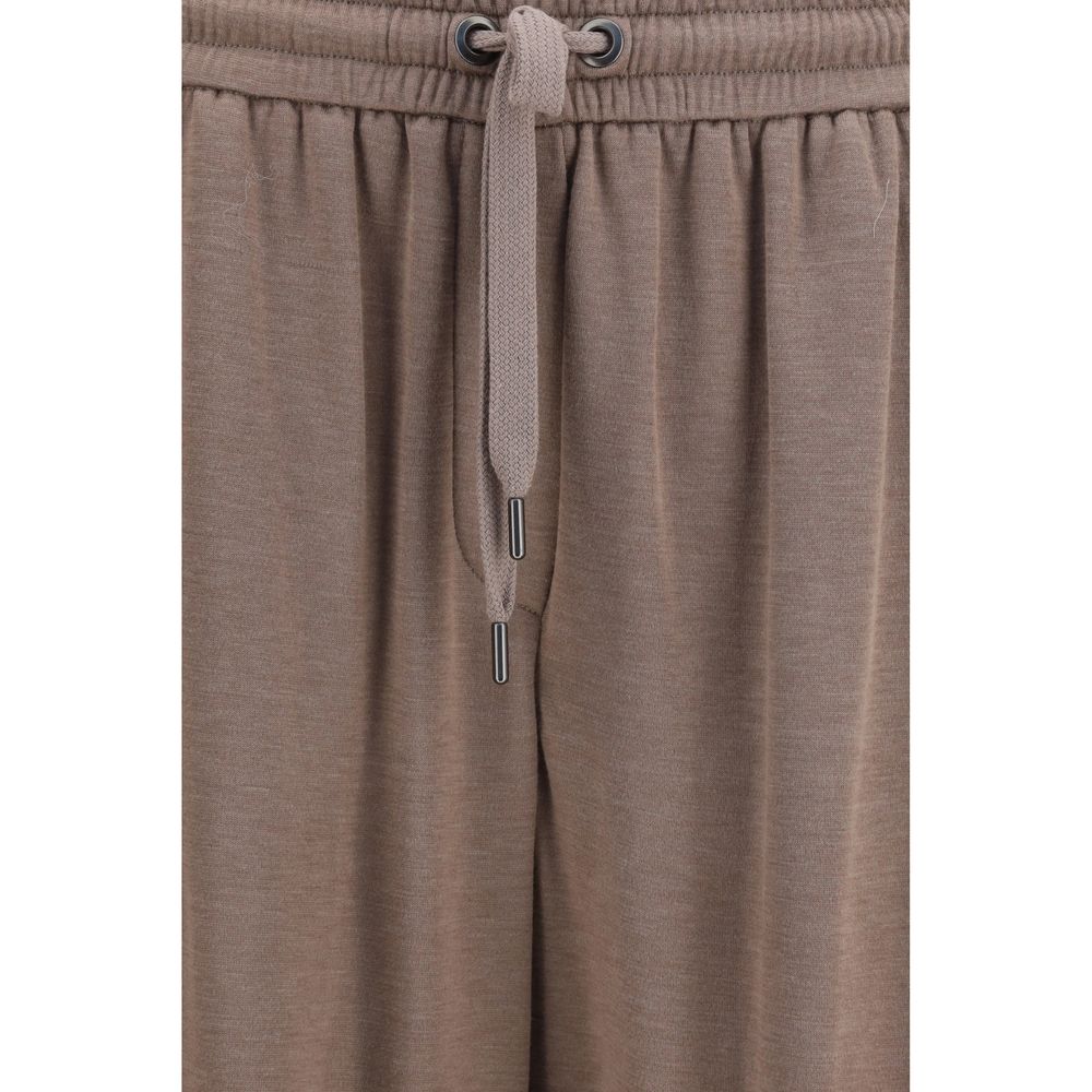 Brunello Cucinelli Brown Cotton Bermuda Shorts