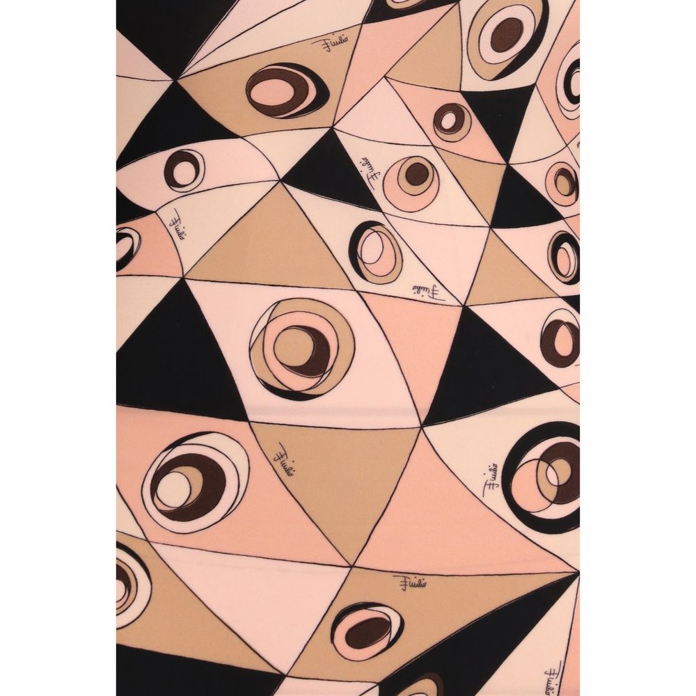 Emilio Pucci Multicolor Polyamide One-Piece Swimsuit