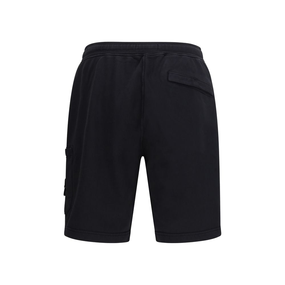 Stone Island Black Cotton Sweatshirt