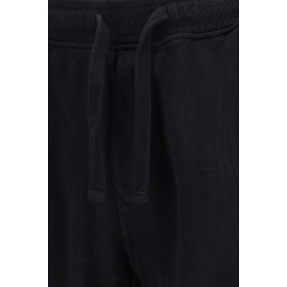 Stone Island Black Cotton Sweatshirt