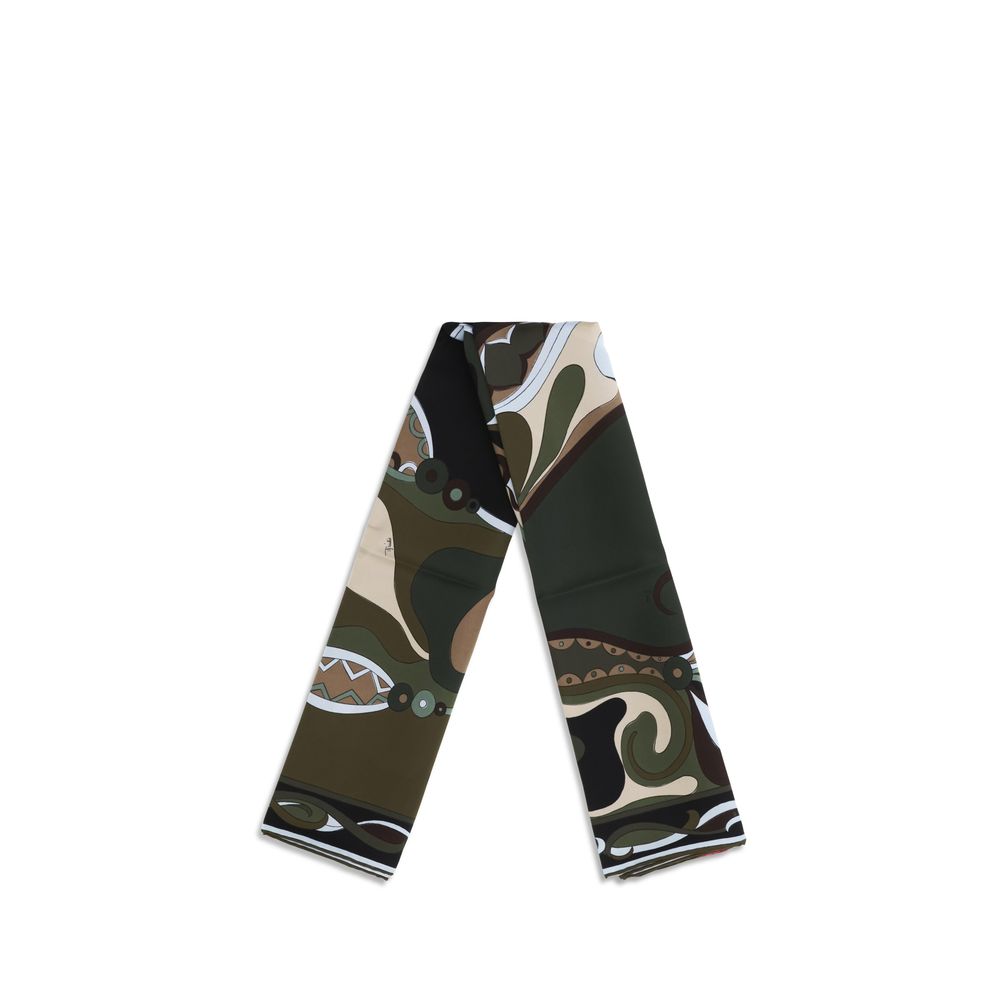 Emilio Pucci Multicolor Silk Scarf