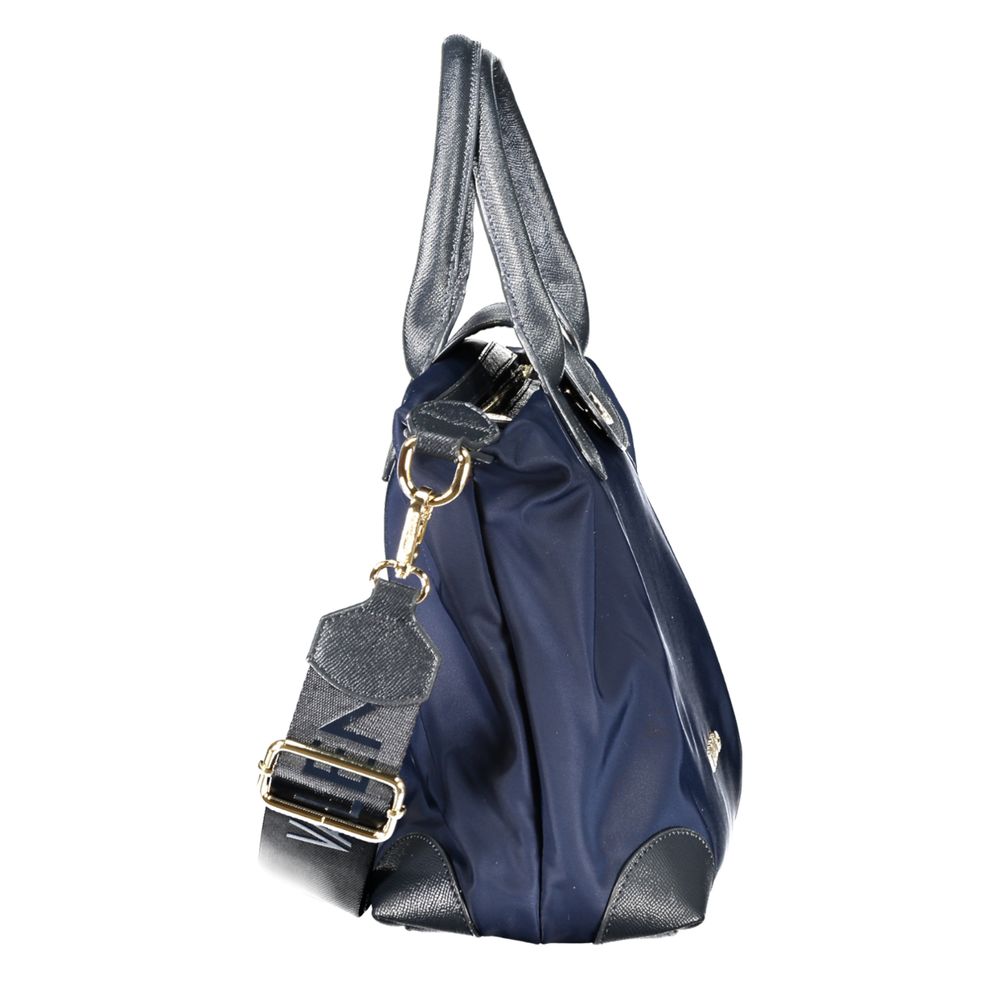 Mario Valentino Blue Polyurethane Women Bag
