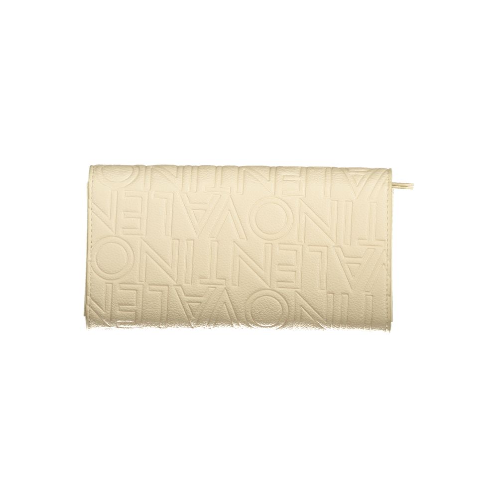 Mario Valentino Beige Polyurethane Women Wallet