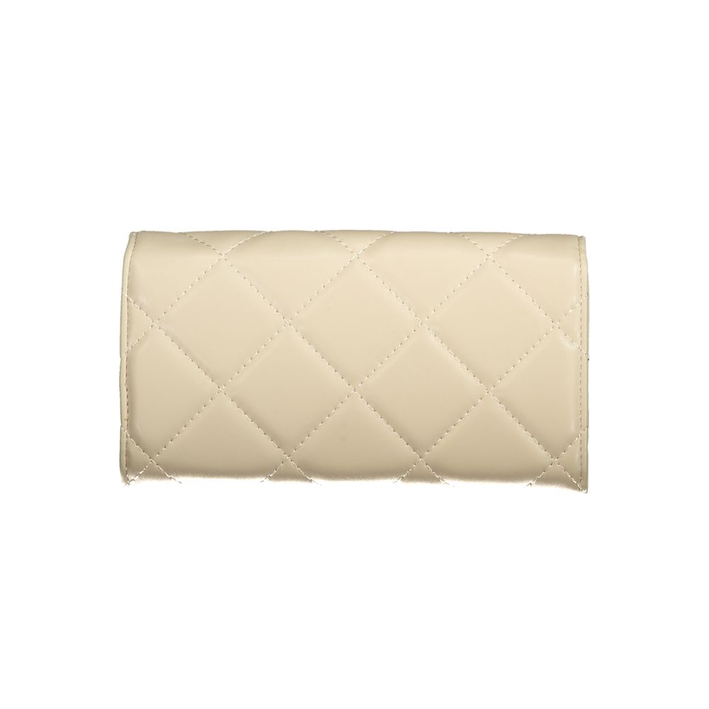 Mario Valentino Beige Poliuretano Women's Wallet