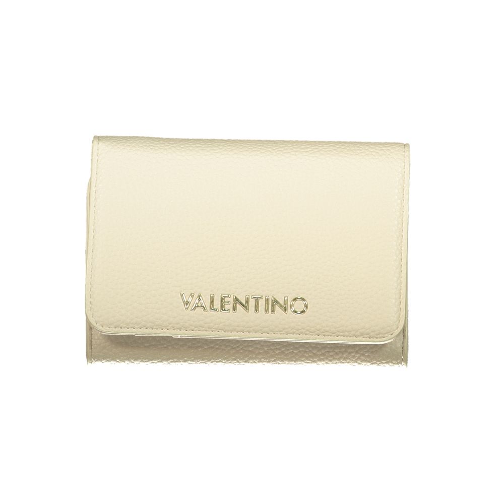 Mario Valentino Beige Polyurethane Womens Wallet