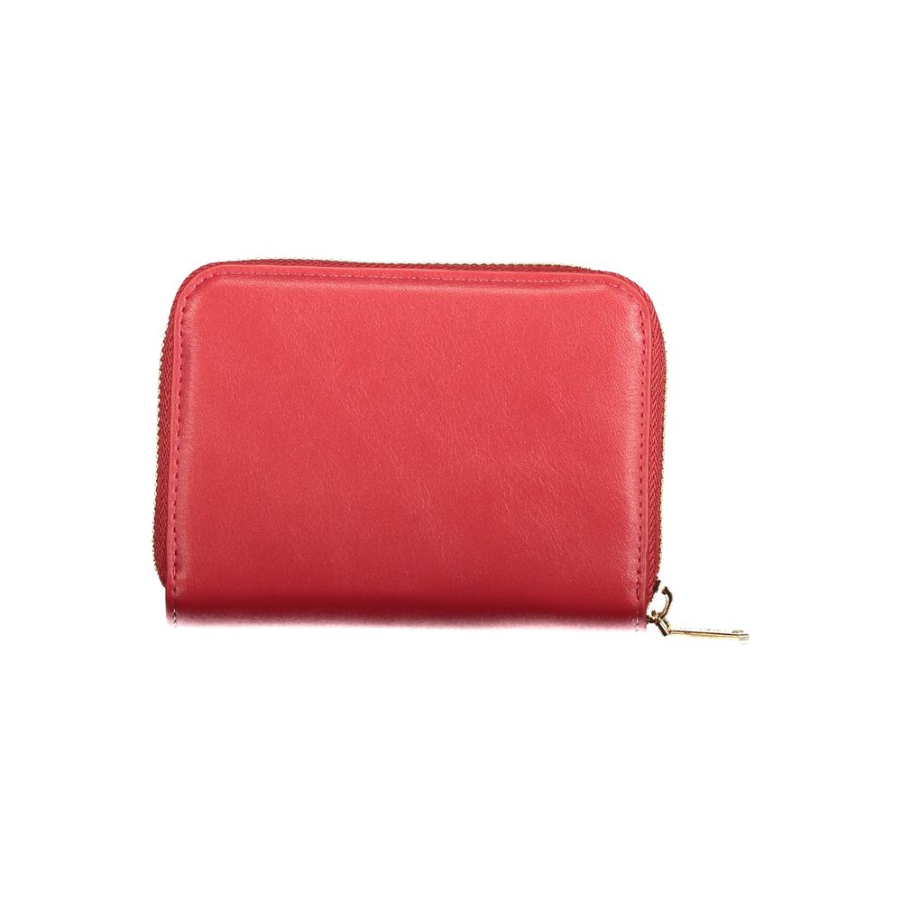 Mario Valentino Rosso Poliuretano Women's Wallet