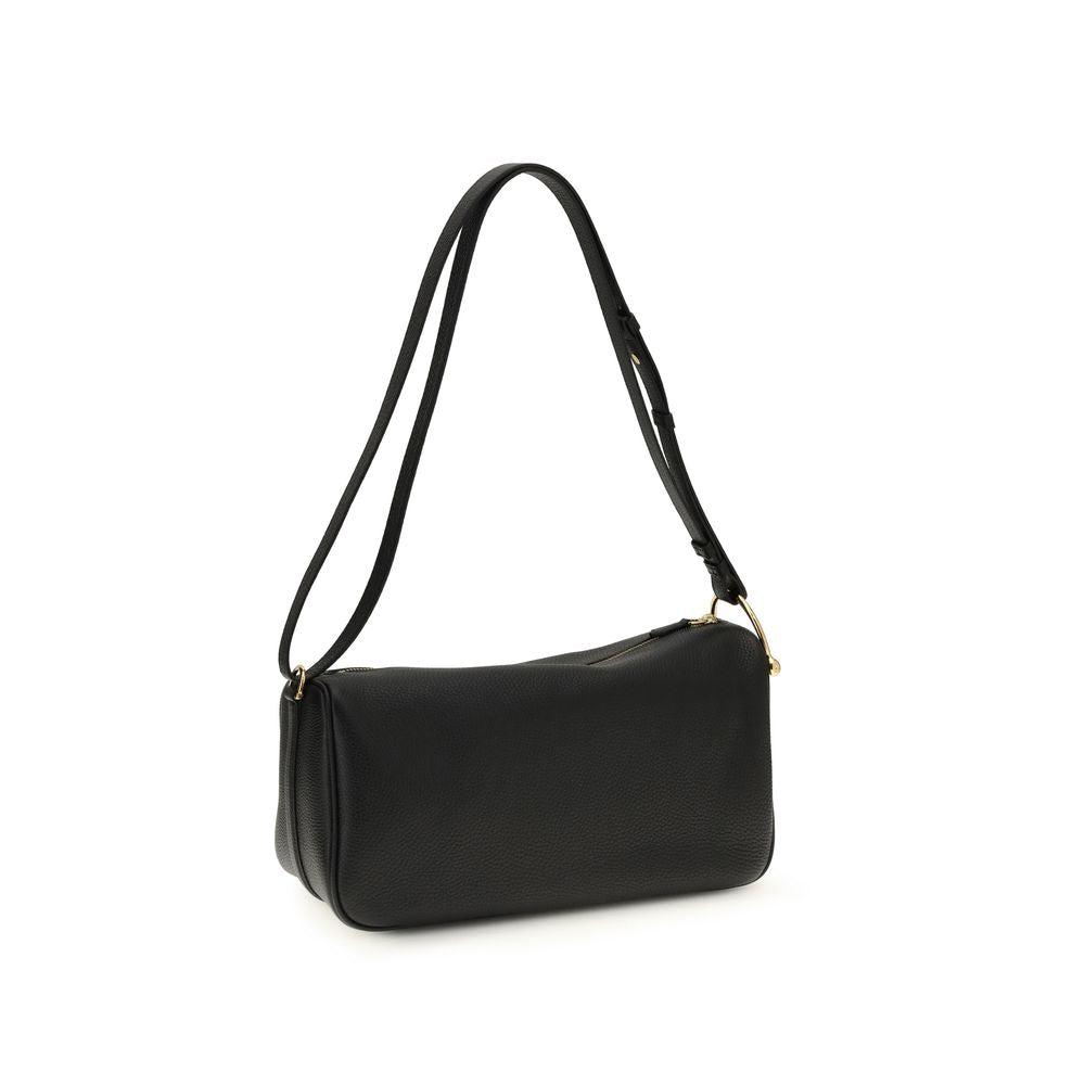 Gucci Black Calf Leather Bos Taurus Handbag