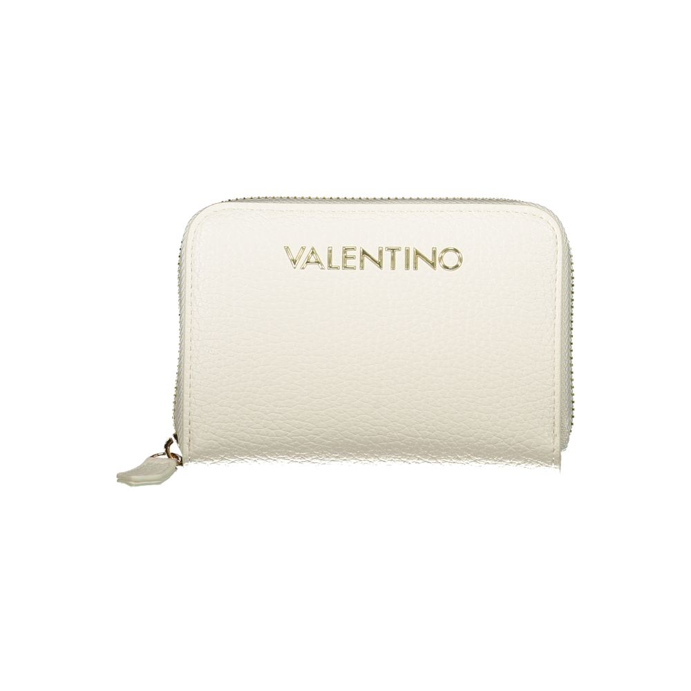 Mario Valentino Bianco Polyurethane Womens Wallet