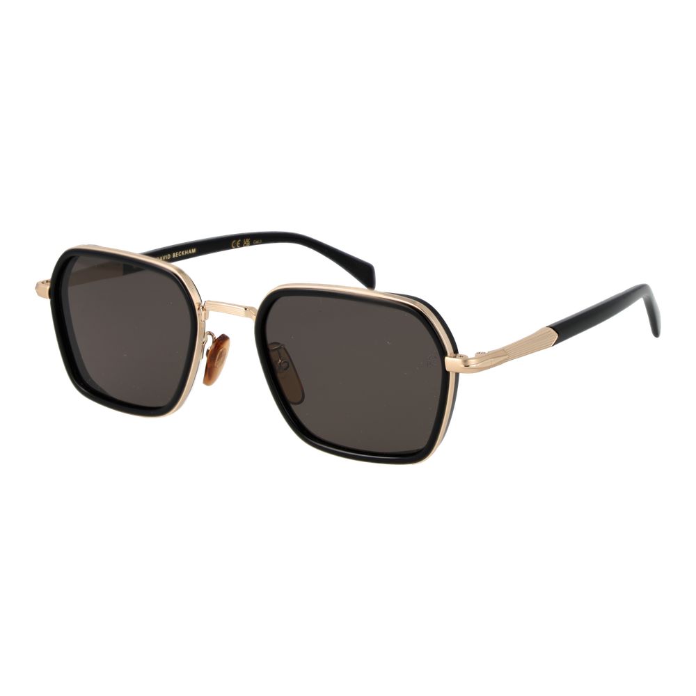David Beckham Gold Metal Sunglasses