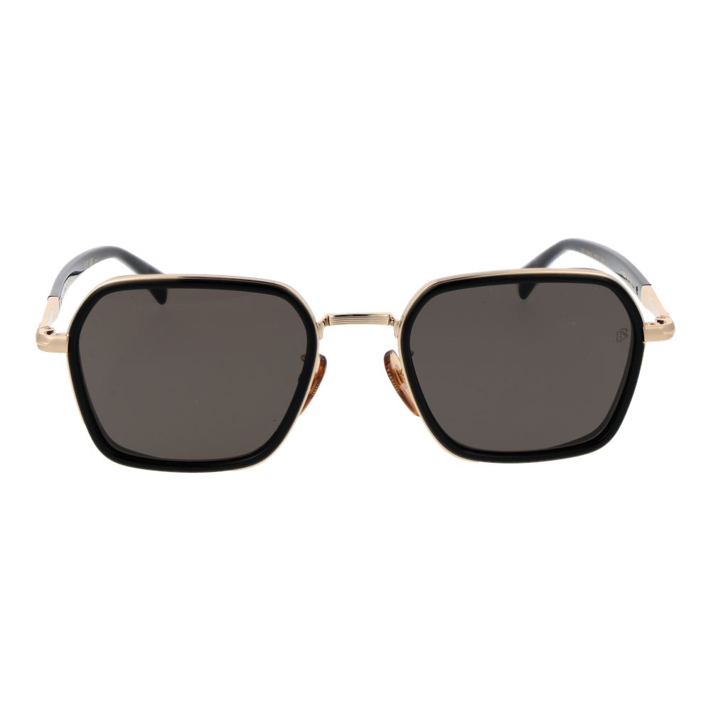 David Beckham Gold Metal Sunglasses