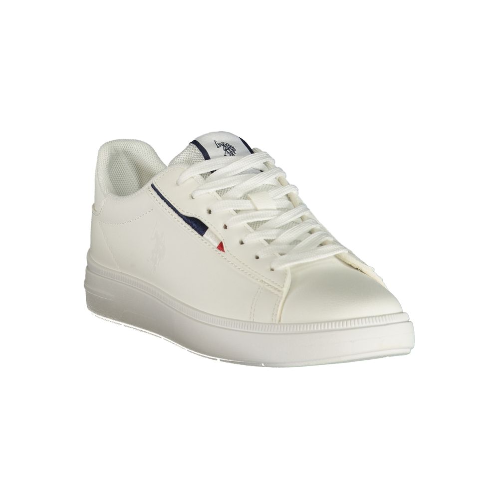 U.S. POLO ASSN. Bianco Polyurethane Women Sneaker