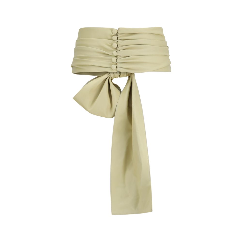 Chloé Beige Lamb Ovis Aries Aries High-Waist Belt
