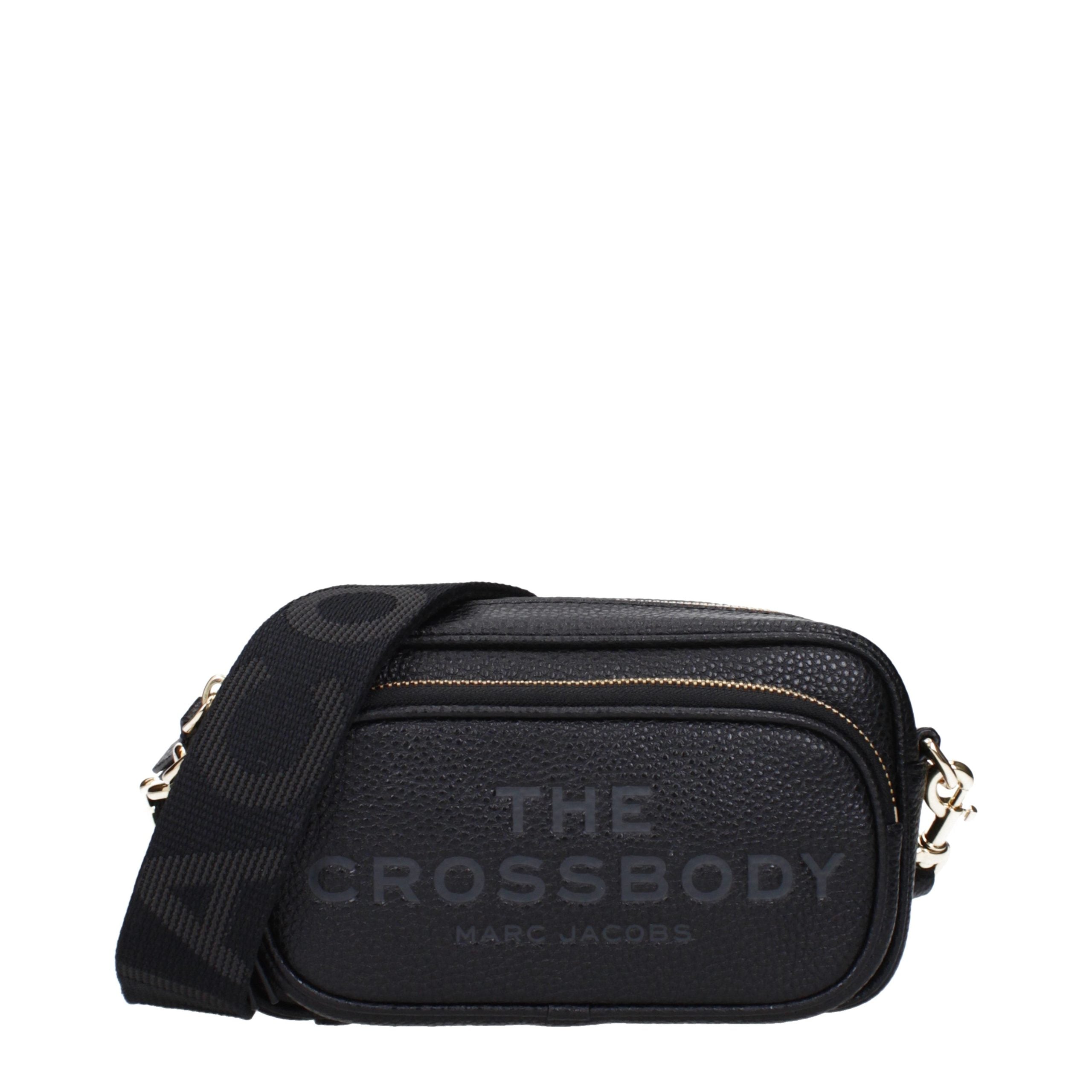 Marc Jacobs Black Leather Crossbody Bag