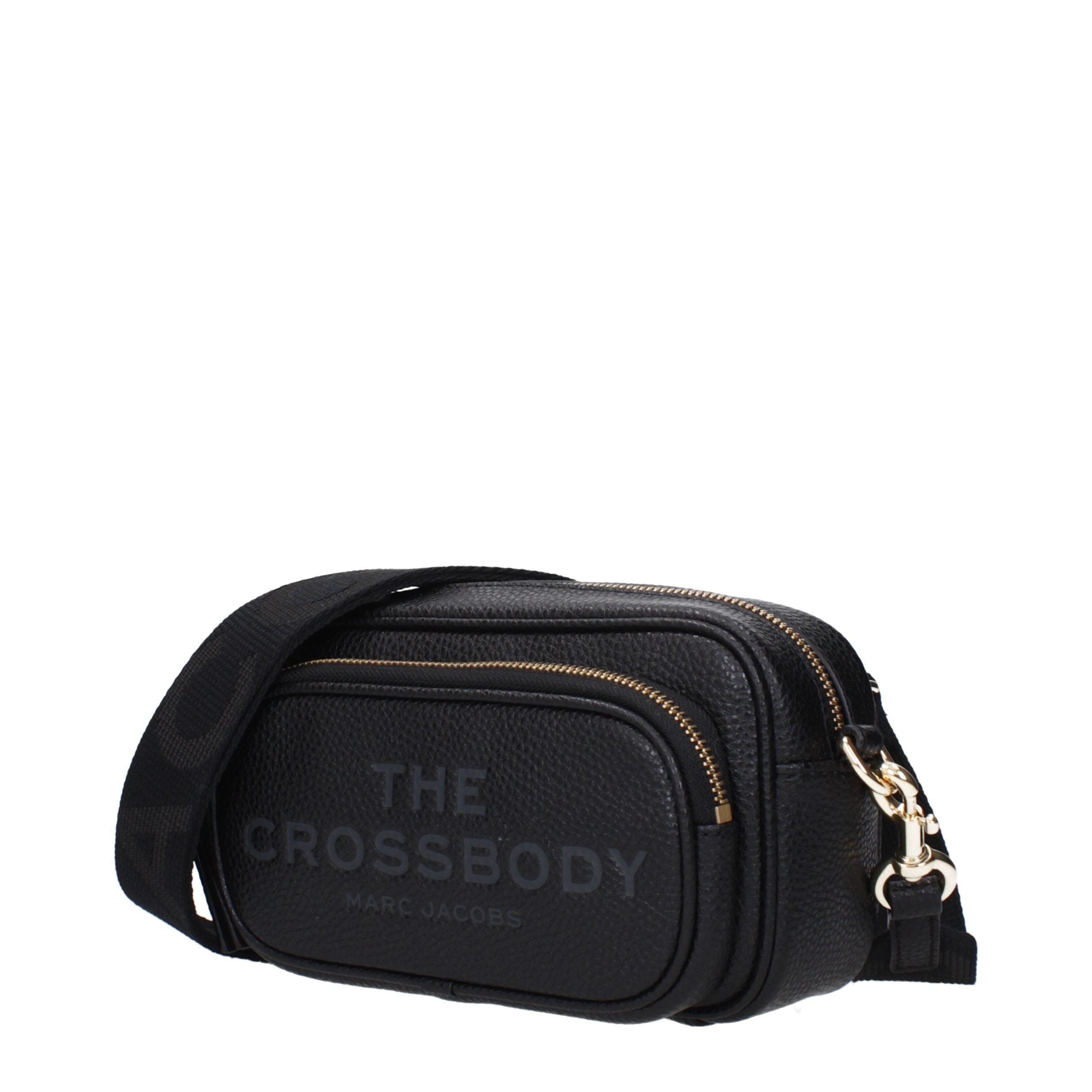 Marc Jacobs Black Leather Crossbody Bag