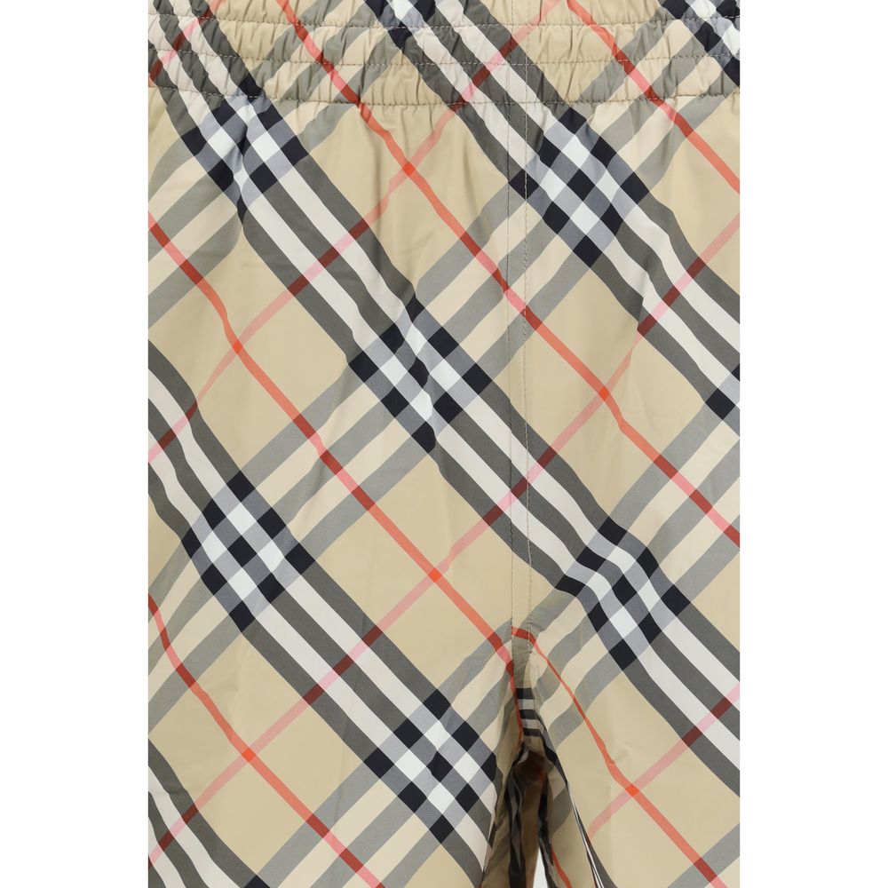 Burberry Beige Polyamide Swim Shorts