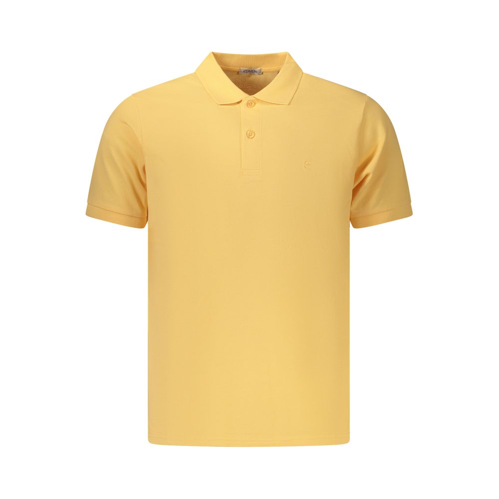 Coveri Moving Orange Cotton Men's Polo