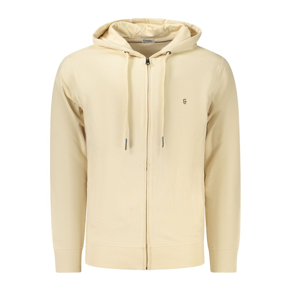 Coveri Moving Beige Cotton Sweatshirt