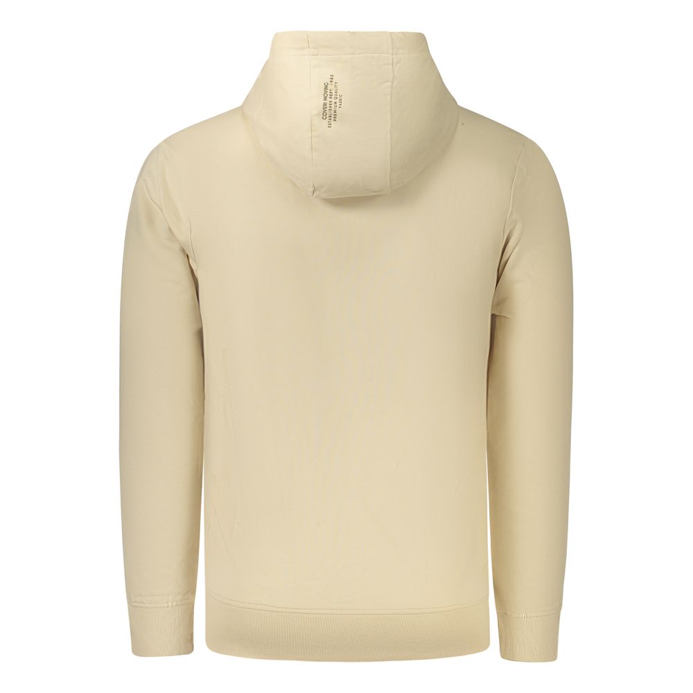 Coveri Moving Beige Cotton Sweatshirt