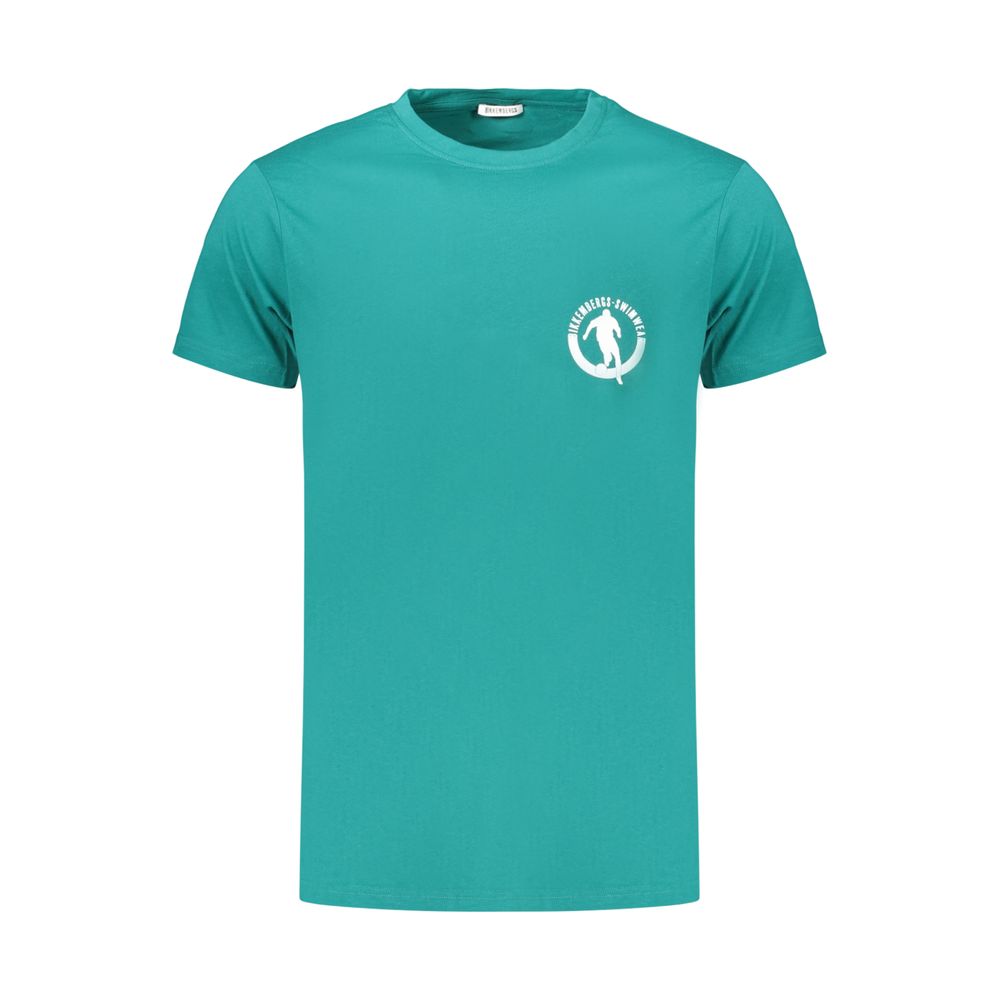 Bikkembergs Green Cotton T-Shirt